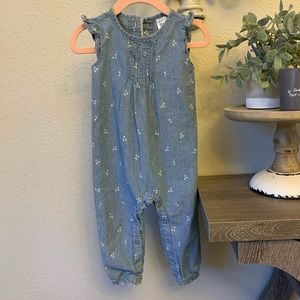 🦋Baby Carters jean jumpsuit